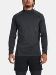Under Armour Tričko UA CG Armour Twist Mock-BLK - Pánské