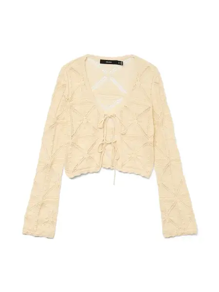 VERO MODA Kardigán 'VMLola'  šampanské