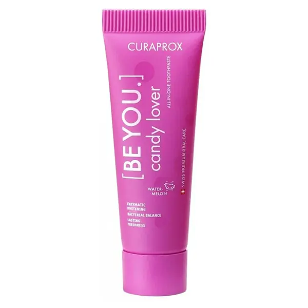 CURAPROX Be You Single Candy Lover Bělicí zubní pasta mini 10 ml