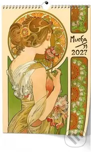 Alfons Mucha 2027 - nástěnný kalendář