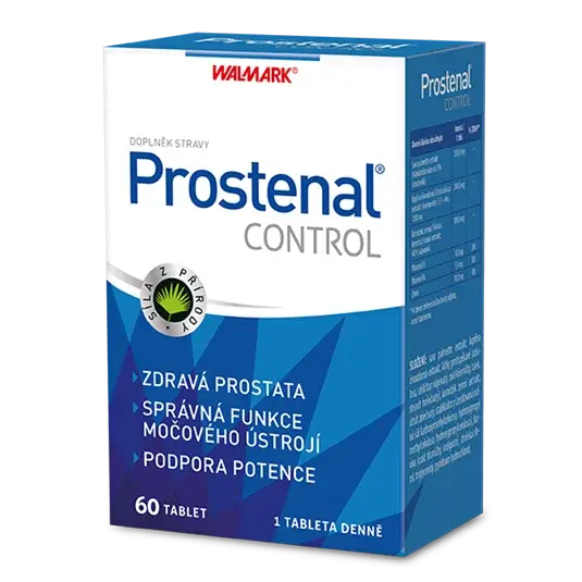 Prostenal Control, podpora prostaty, saw palmeto a kotvičník 60 tablet
