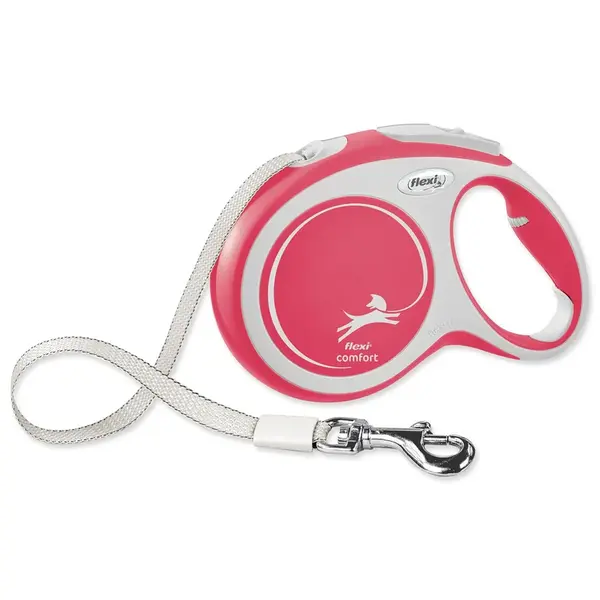 Vodítko New Comfort páska L červené 8m