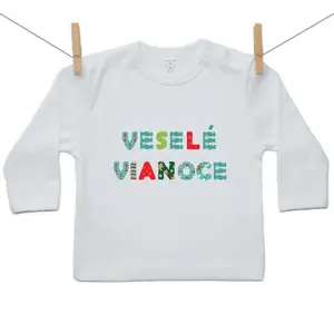 Boodyy Tričko s dlhým rukávom Veselé Vianoce 98 (2-3 roky)