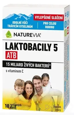 NATUREVIA LAKTOBACILY "5" ATB/Imunita