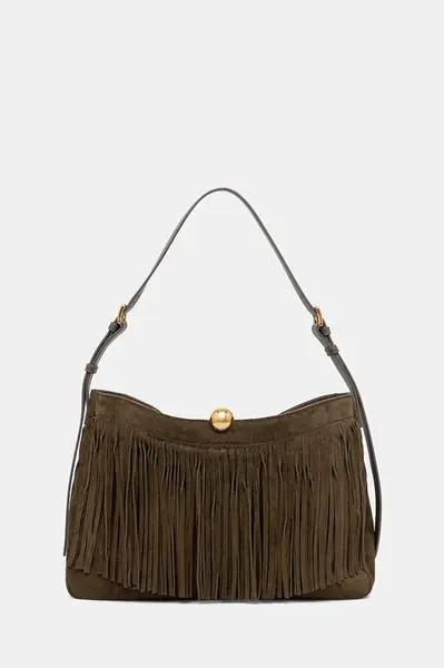 Furla kabelka typu tote dámska semišová