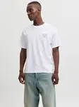 JACK & JONES Tričko 'JORURBAN'  čierna / biela
