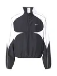 NIKE Tréningová bunda 'TEMPO SWSH'  striebornosivá / čierna / biela