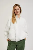 Marisse Women's Sweatshirt L-Bl-4318 Off White