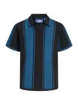 Jack & Jones Junior Sveter 'JCOBREEZE'  modrá / čierna