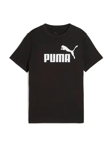 PUMA Funkčné tričko 'ESS No. 1'  čierna / biela