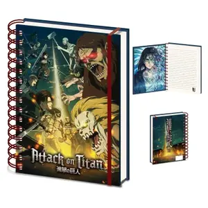 Blok kroužkový Attack on Titan DPL10