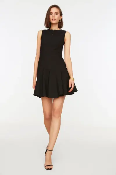 Dámské šaty Trendyol Zipper detailed