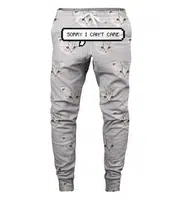 Aloha od Deer Unisex's I Can't Care Tepláky SWPN-PC AFD134