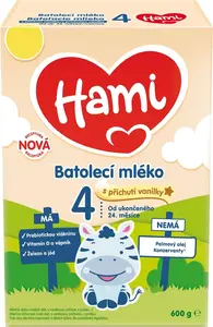 Hami 4 s príchuťou vanilky 600g