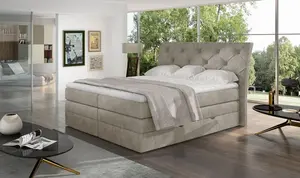 Boxspring Mirabel Rozměr: 160 x 200 cm, látka: Dora 21