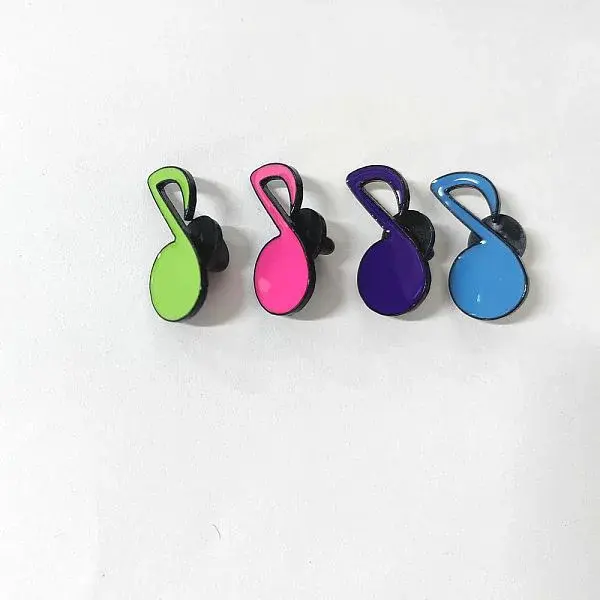 Music Note Enamel Pin