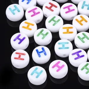 Initial Acrylic Beads