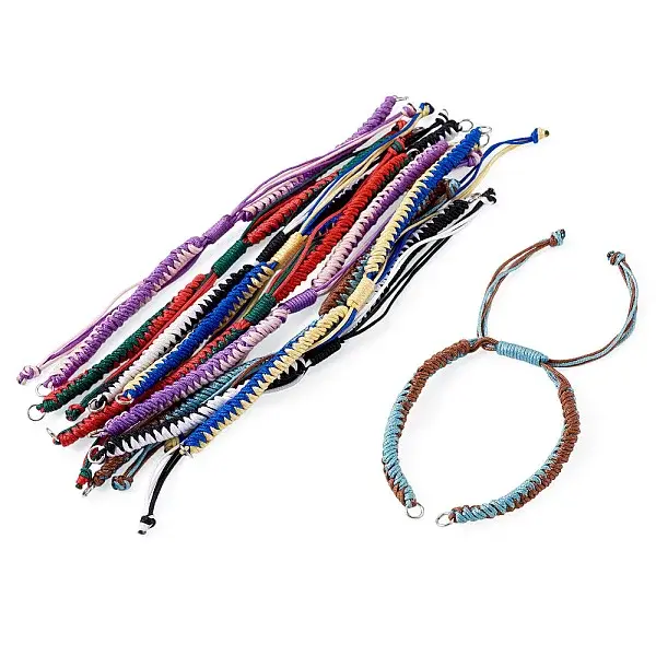 5Pcs Nylon Thread Bracelets Making