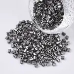 8/0 Two Cut Glass Seed Beads