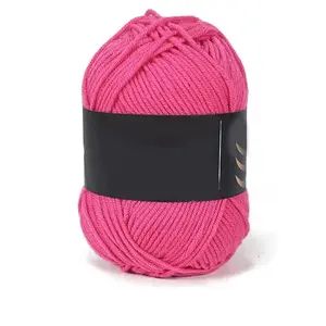 4-Ply Milk Acrylic Fiber Yarn