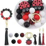 DIY Ladybird Keychain Making Kit