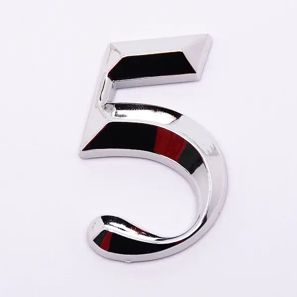 Plastic & PVC Number Sign Labels