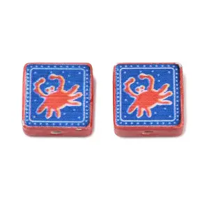 Printed Handmade Porcelain Beads