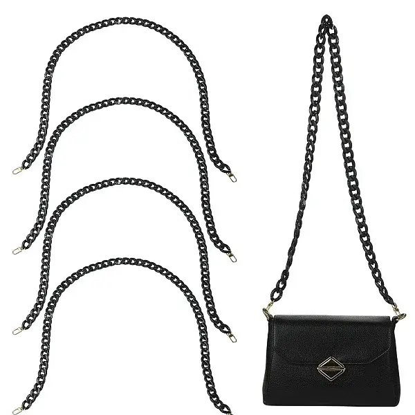 Acrylic Link Chains Bag Extender Chains