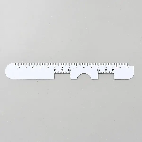 Plastic PVC Pupil Distance Ruler
