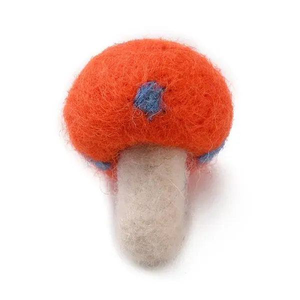 Handwork Felt Needle Felting Mushroom Ornaments