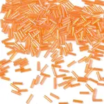 Glass Round Bugle Beads