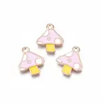 Autumn Theme Alloy Enamel Charms