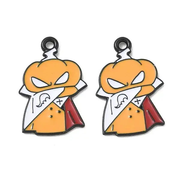 Halloween Alloy Enamel Pendants