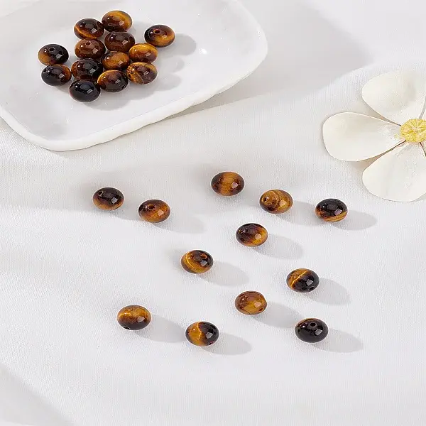 1 Strand Natural Tiger Eye Beads Strands