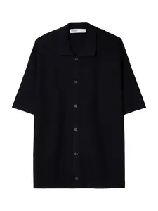 Bershka Košeľa  čierna