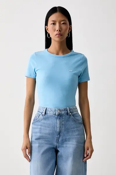 Levi's  tričko dámské bavlněné s elastanem HAYES