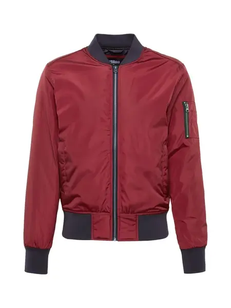 Urban Classics Prechodná bunda  námornícka modrá / bordová