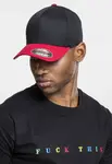 Flexfit Wooly Combed 2-Tone blk/red