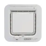 Dvierka pre mačky s mikročipom SureFlap - Bílá