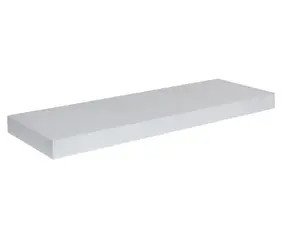 Nástenná polica Basic 90 cm, biela%