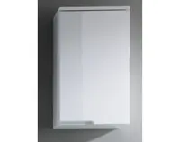 Kúpeľňová závesná  skrinka Spice, lesklá biela%