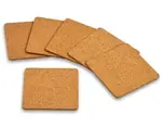 Korková podtácka (set 6 ks) pureNatur, hranatý%