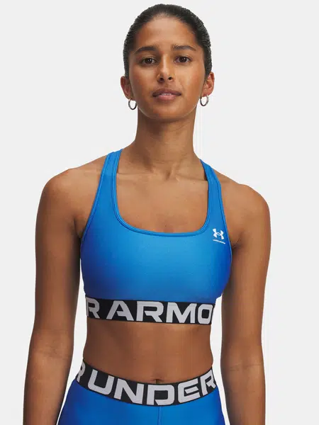 Dámská podprsenka Under Armour UA HG Mid Branded-BLU - Dámské