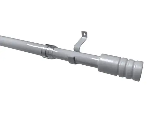 Garnýž Modern 135-225 cm, strieborná%