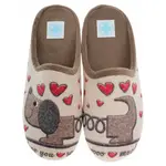 Dámské domácí pantofle Medi Line 5126-023 taupe 37