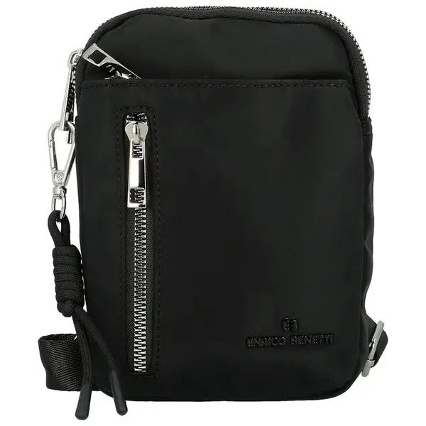Dámska crossbody kabelka čierna - Enrico Benetti Kiera