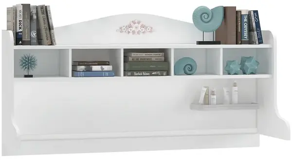 Nástavec na psací stůl ballerina - bílá