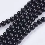 Natural Black Onyx Beads Strands