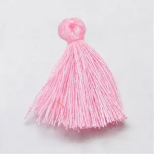 Handmade Polycotton(Polyester Cotton) Tassel Decorations