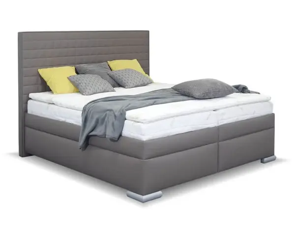 Čalouněná manželská postel box spring cross 160/180x200cm - výběr